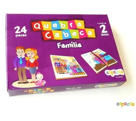 Quebra-cabeça - Família (2 anos+)