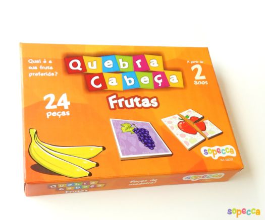 Quebra-cabeça - Frutas (2anos+)