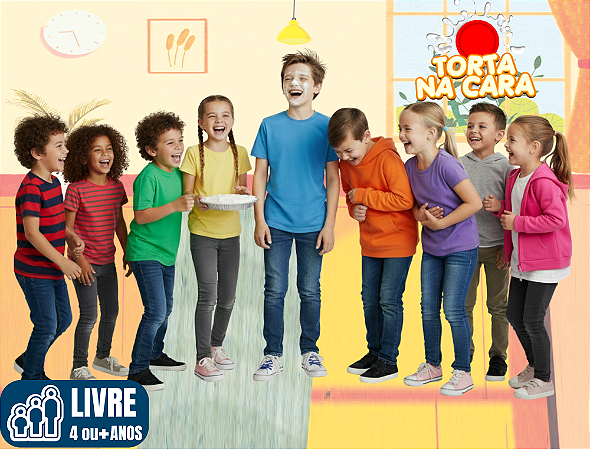 TORTA NA CARA (duas opções: somente a máquina ou completo!)