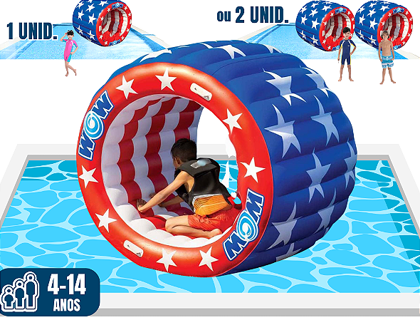 Roda Aquática WATER WHEEL WOW (Ramster Humano) (1,80m)