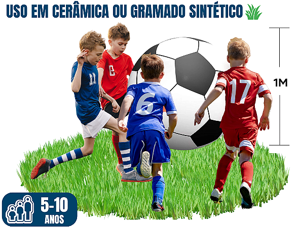 Bola GIGANTE para FUTEBOL (1m x 1m)
