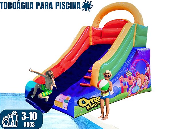 Toboágua MAGIC PARK para piscina (3,5m x 2,5m / altura: 3m)