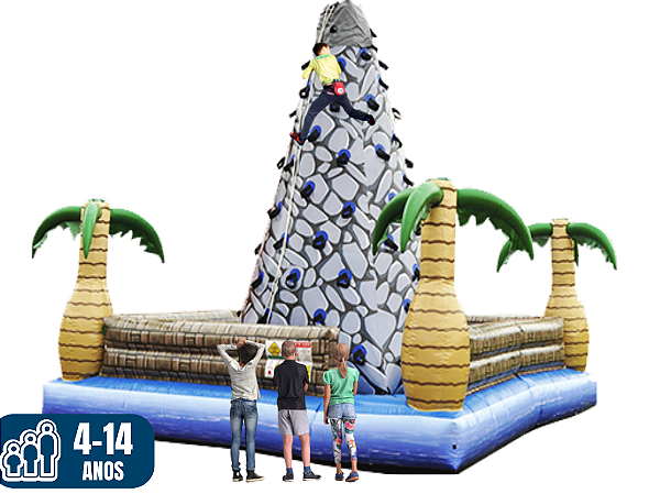 ALPINISMO INFLÁVEL (Montanha de Escalada Infável) (5m x 5m / altura: 5m)