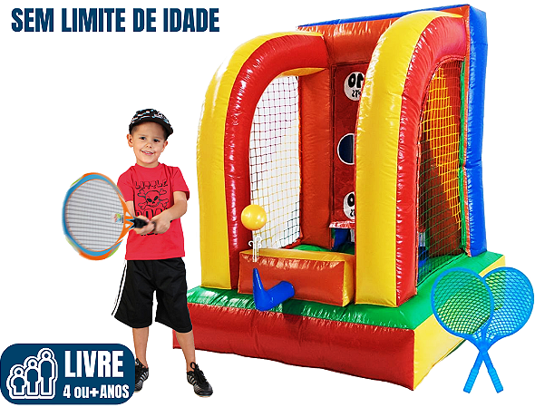 Jogo de TÊNIS INFLÁVEL JÚNIOR (1,50m x 1,50m / altura: 1,50m)
