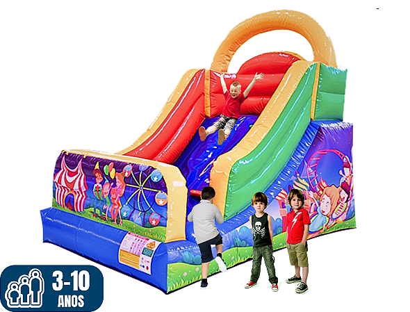 Tobogã MAGIC PARK (3,5m x 2,5m / altura: 3m)