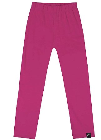 Legging Infantil Cotton Rosa