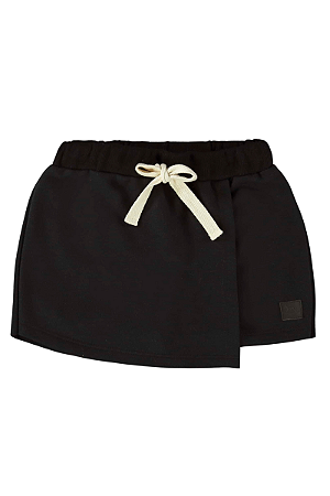 Short Saia Infantil Preto Up Baby
