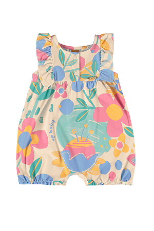 Romper Bebê Menina Up Baby