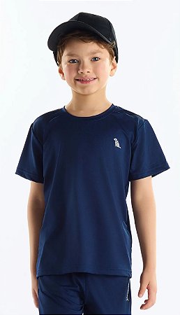 Camiseta Infantil Masculina em Malha Dry Fit
