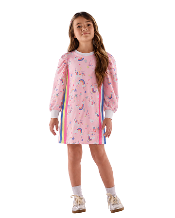 Vestido Infantil Unicórnio