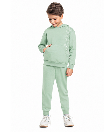 Conjunto para Menino com Blusão Brave e Calça