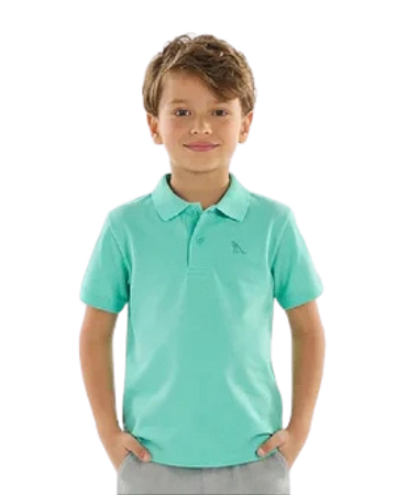 Camisa Polo para Menino Básica Quimby