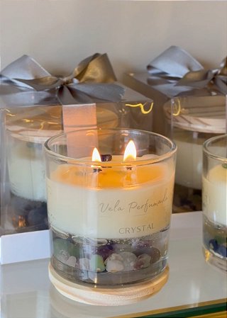 Vela perfumada Crystal