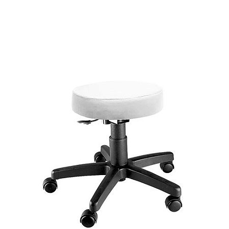 Cadeira Mocho Sem Encosto Branco