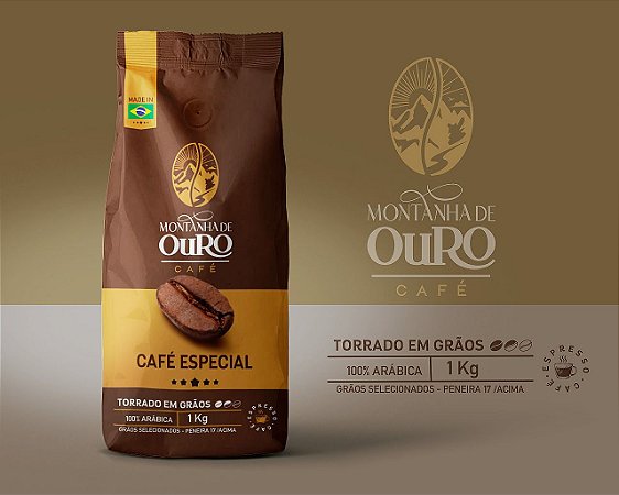 Café Especial Torrado em Grãos 1 Kg