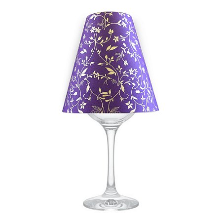 Cúpula Floral Purple - Candlelit