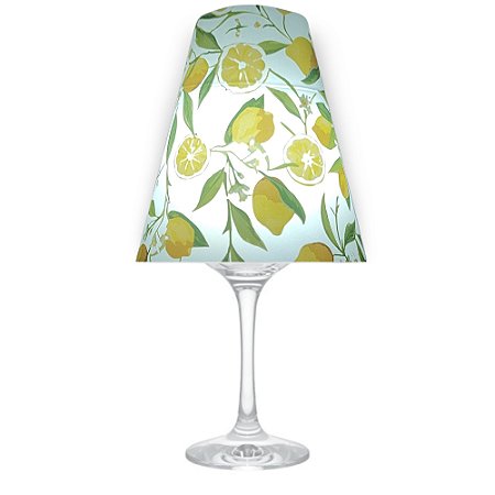 Cúpula para taça de vinho Lumine Limão Siciliano - Candlelit