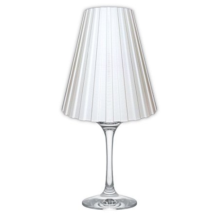Cúpula Plissada Invertida 3D Print Taça - Candlelit