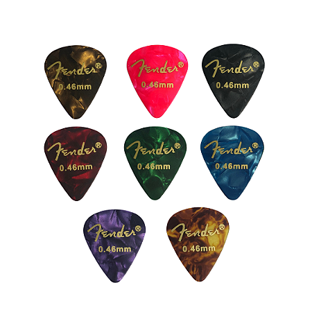 Palheta Plástico Fender 0,46