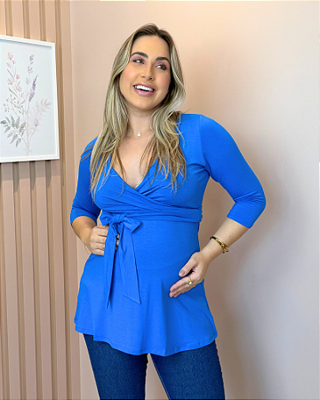 Bata Transpassada Samanta 3/4