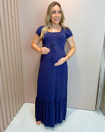 Vestido Meire Longo Amamentar