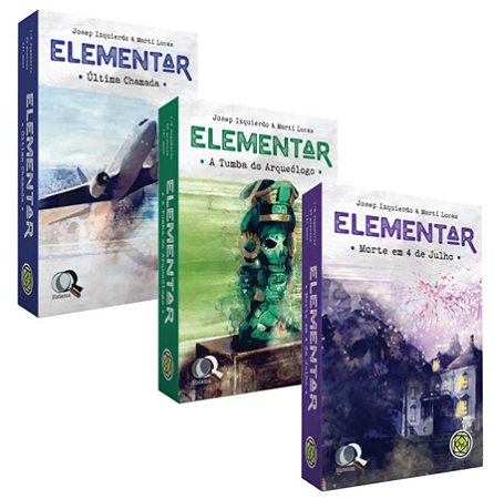 Elementar - Kit com os 3 jogos