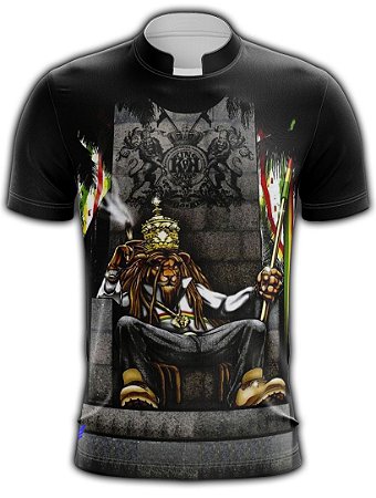 Camisa Masculina Personalizada Unissex Bob Marley - C1