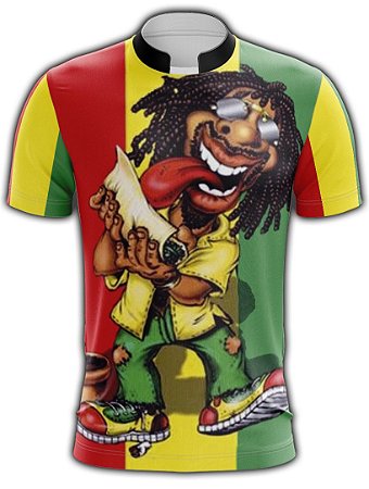 Camisa Masculina Personalizada Unissex Bob Marley - C2