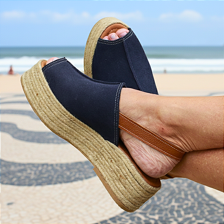 Espadrille Bello em Camurção