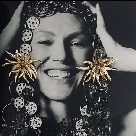 BRINCO FLOR DE OURO