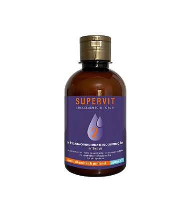 Máscara Condicionante Reconstrução 250ml - SUPERVIT
