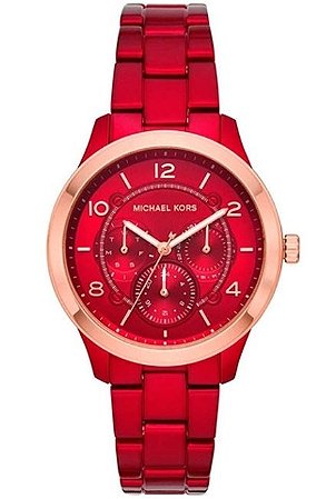 RELÓGIO MICHAEL KORS VERMELHO MK6594/1RI FEMININO