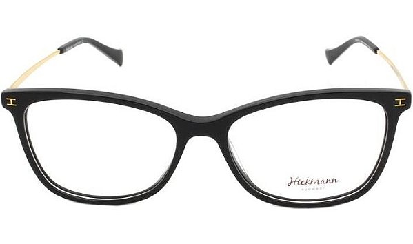ARMAÇÃO HICKMANN FEMININO ACETATO E METAL QUADRADO HI6116 A01 53