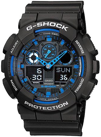 RELÓGIO CASIO G-SHOCK GA-100-1A2DR MASCULINO