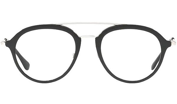 ARMAÇÃO RAY-BAN ACETATO E METAL REDONDO RB9065V 3542 48 UNISSEX
