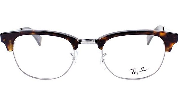 ARMAÇÃO RAY-BAN ACETATO E METAL OVAL CAT EYE RB5294 2012 49 UNISSEX