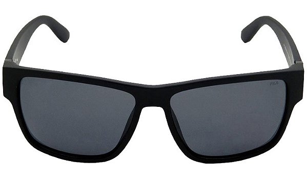 ÓCULOS DE SOL FILA RETANGULAR SFI006 U28P 57 MASC