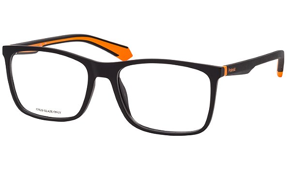 ARMAÇÃO POLAROID PLD D477 8LZ 56 MASCULINO
