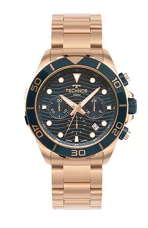 RELÓGIO TECHNOS ACQUA TORBEN GRAEL JS25BBW/1A ED. LTDA - KIT C/ MEDALHA MASCULINO