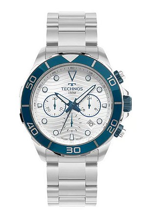 RELÓGIO TECHNOS ACQUA TORBEN GRAEL JS25BBT/1B ED. LTDA - KIT C/ MEDALHA MASCULINO