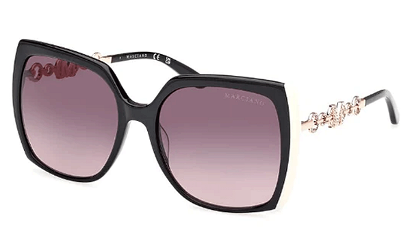 ÓCULOS DE SOL MARCIANO ACETATO METAL GM00005 FEMININO