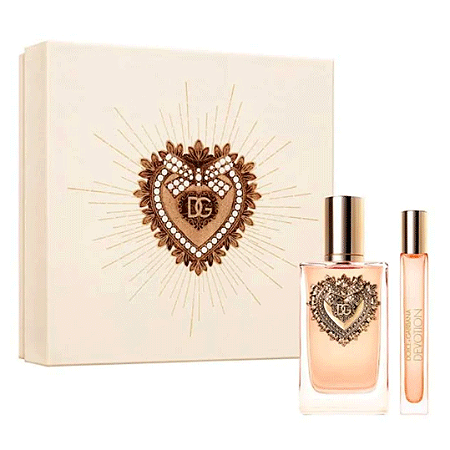 KIT PERFUME DOLCE&GABBANA DEVOTION EDP 100ML + EDP 10ML EAU DE PARFUM FEMININO
