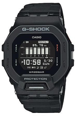 RELÓGIO CASIO G-SHOCK G-SQUAD GBD-200-1DR UNISSEX