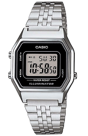 RELÓGIO CASIO LA680WA-1DF-BR FEMININO