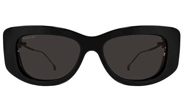 ÓCULOS DE SOL GUCCI ACETATO METAL GG1566S 001 55 FEMININO
