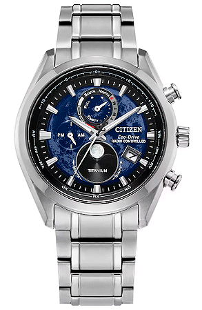 RELÓGIO CITIZEN BY1010-57LN ECO DRIVE/RADIO CONTROLE