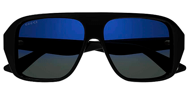 ARMAÇÃO GUCCI ACETATO GG1615S 001 57 UNISSEX