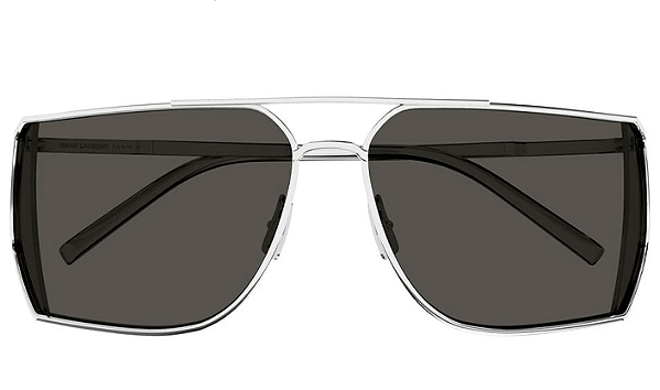 ARMAÇÃO SAINT LAURENT METAL SL 750 002 69 UNISSEX