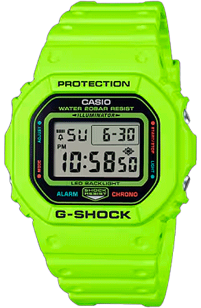 RELÓGIO CASIO G-SHOCK DW-5600EP-9DR UNISSEX