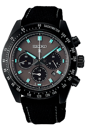 RELÓGIO SEIKO PROSPEX SPEEDTIMER THE BLACK SERIES SOLAR SSC923P1 P1PX MASCULINO
